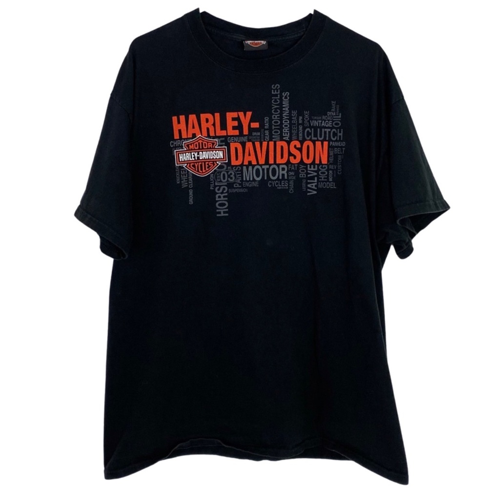 Harley Davidson Smoky Mountains Tennessee T-shirt Mens Unisex XL Crewneck Black